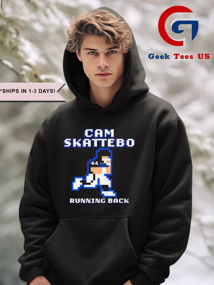 Cam Skattebo player New York Giants football running back 8 bit retro baller shirt Unisex , , , Long Sleeve Tee