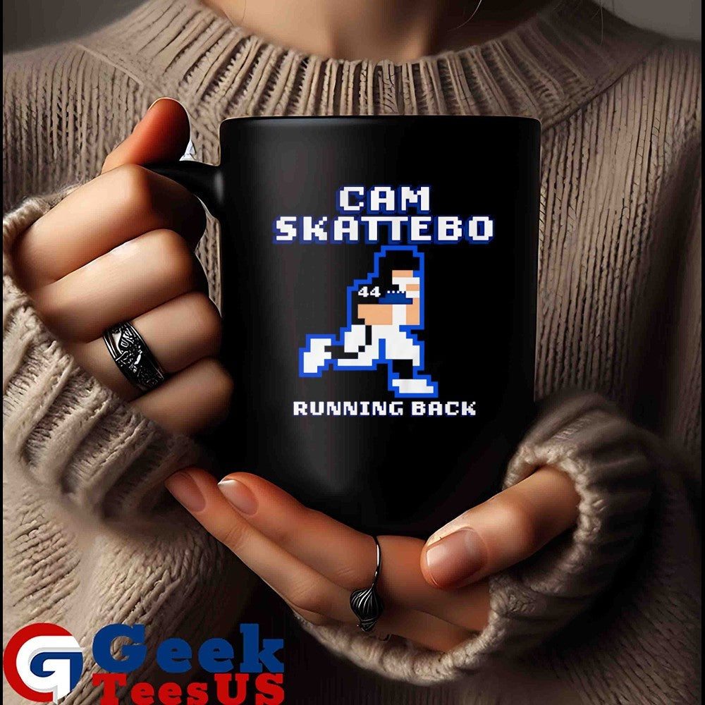 Cam Skattebo player New York Giants football running back 8 bit retro baller shirt Unisex , , , Long Sleeve Tee