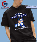 Cam Skattebo player New York Giants football running back 8 bit retro baller shirt Unisex , , , Long Sleeve Tee