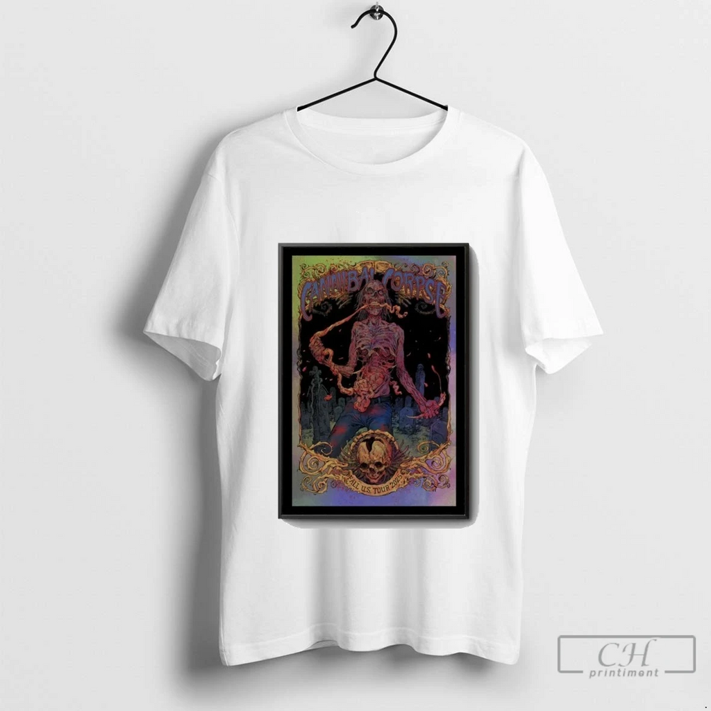 Cannibal Corpse Fall Tour 2025 Foil