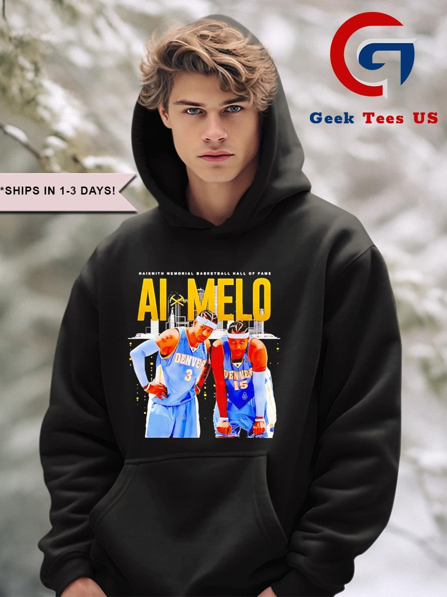 Carmelo Anthony and Allen Iverson Naismith Memorial Basketball Hall of Fame shirt Unisex , , , Long Sleeve Tee