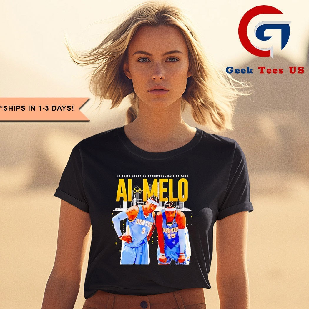 Carmelo Anthony and Allen Iverson Naismith Memorial Basketball Hall of Fame shirt Unisex , , , Long Sleeve Tee