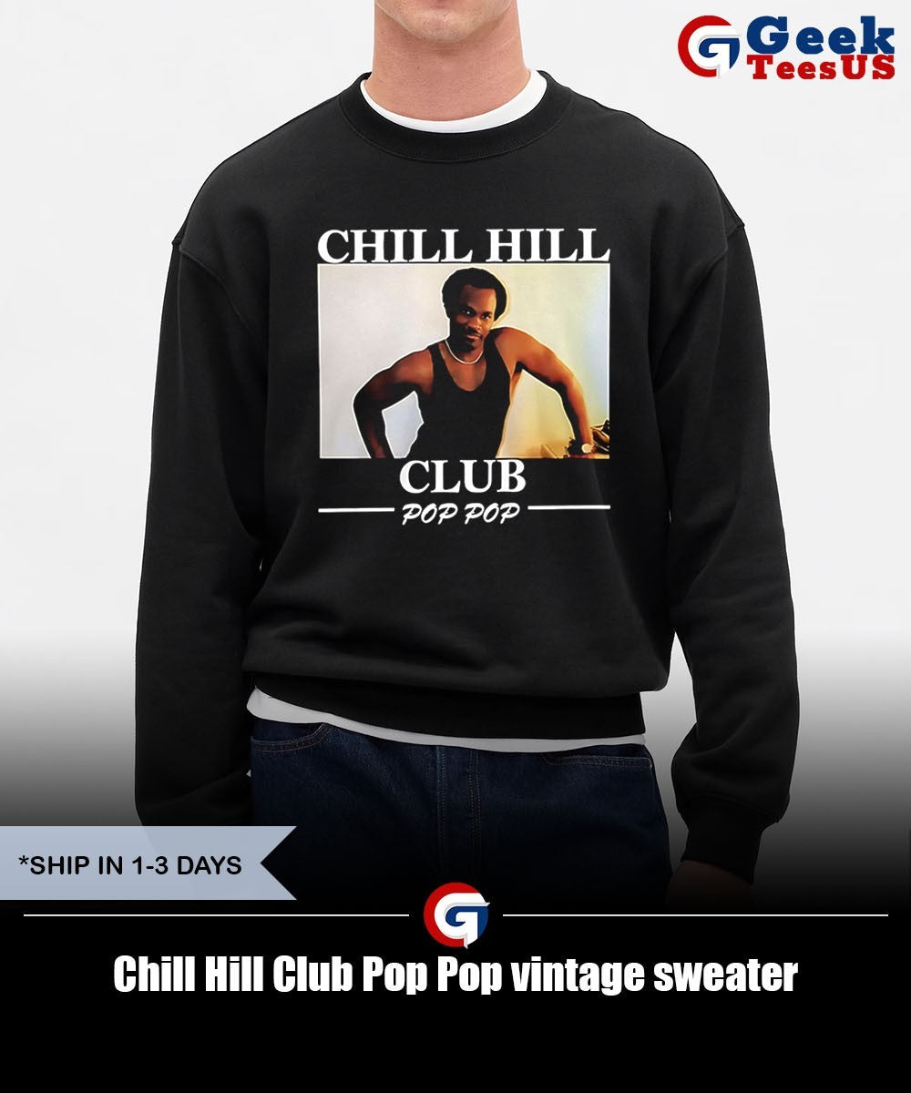 Chill Hill Club Pop Pop vintage shirt Unisex , , , Long Sleeve Tee