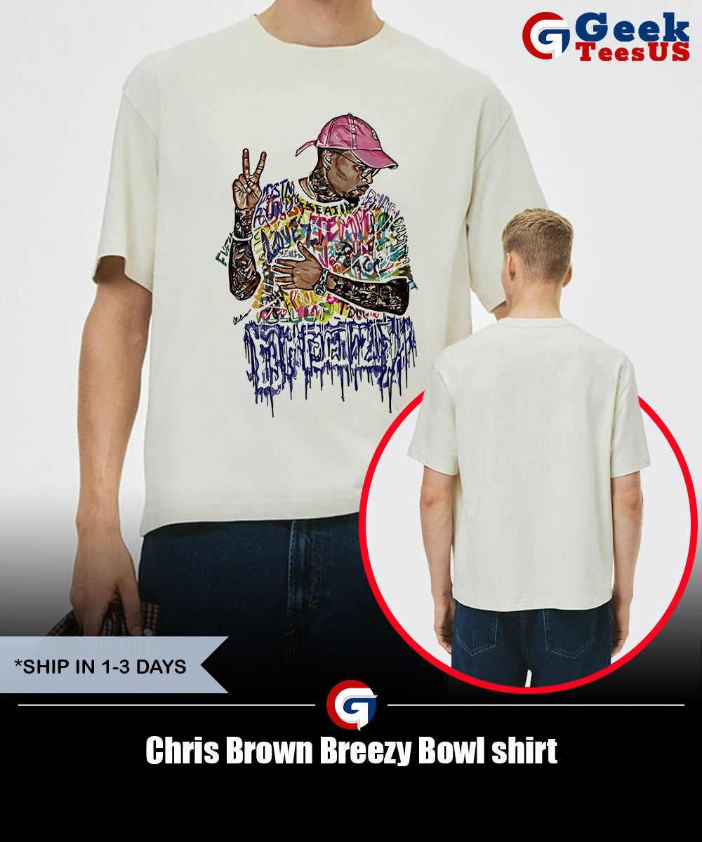Chris Brown Breezy Bowl shirt Unisex , , , Long Sleeve Tee