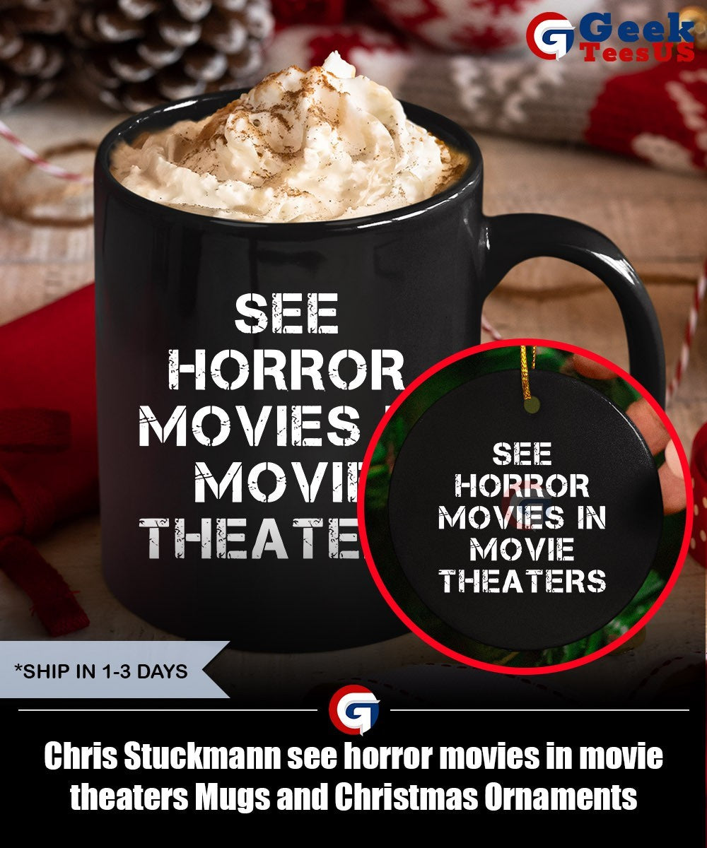 Chris Stuckmann see horror movies in movie theaters shirt Unisex , , , Long Sleeve Tee