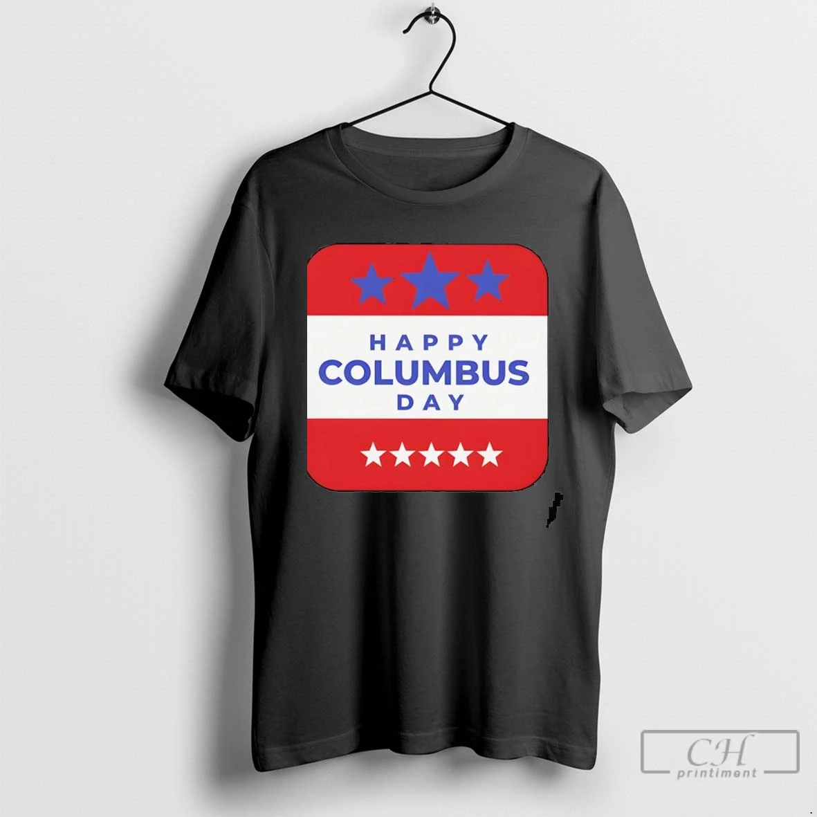Christopher Columbus Day Retro American Heritage Celebration