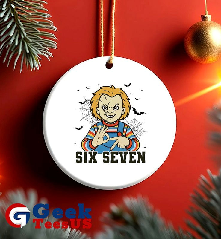 Chucky six seven hands Halloween shirt Unisex , , , Long Sleeve Tee