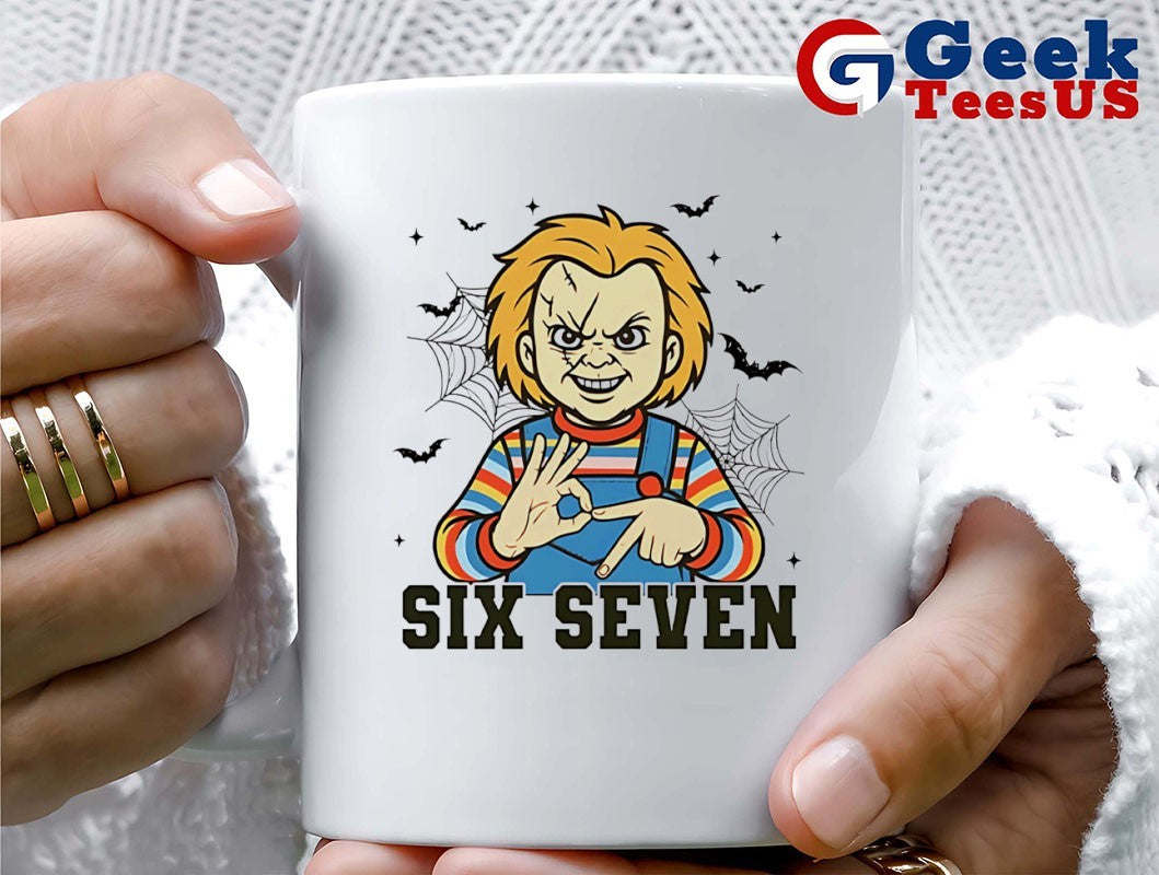 Chucky six seven hands Halloween shirt Unisex , , , Long Sleeve Tee