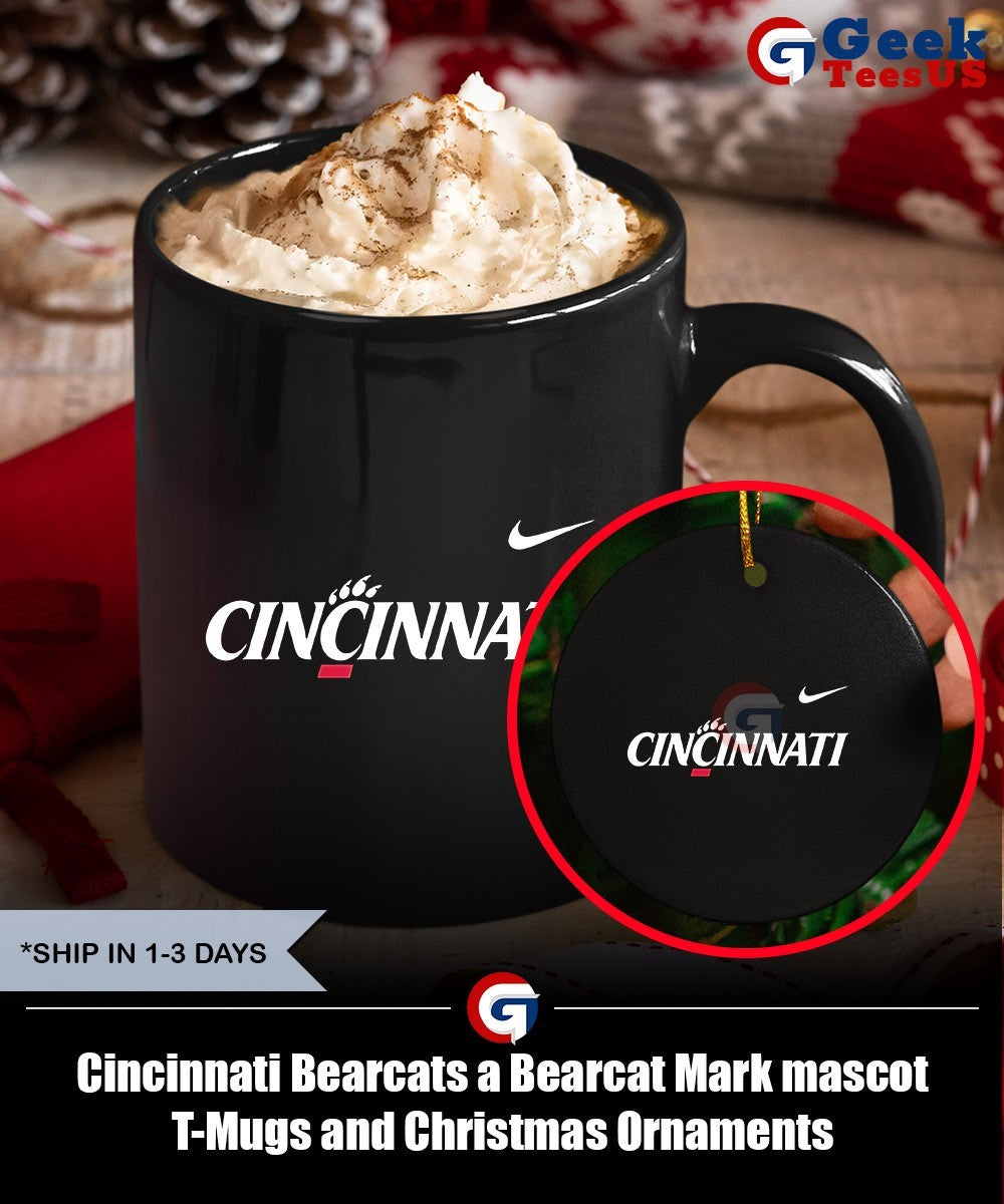 Cincinnati Bearcats a Bearcat Mark mascot Unisex , , , Long Sleeve Tee