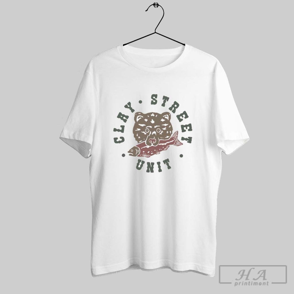 Clay Street Unit Bear Fish T Shirts