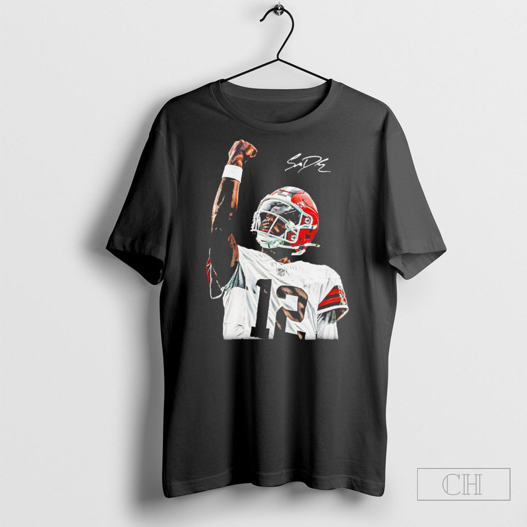 Cleveland Browns Shedeur Sanders Watch Me Graphic Shirts