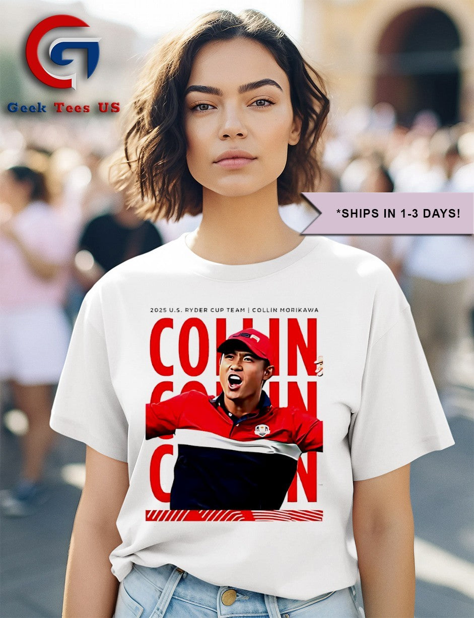 Collin Morikawa Ryder Cup USA 2025 Team shirt Unisex , , , Long Sleeve Tee