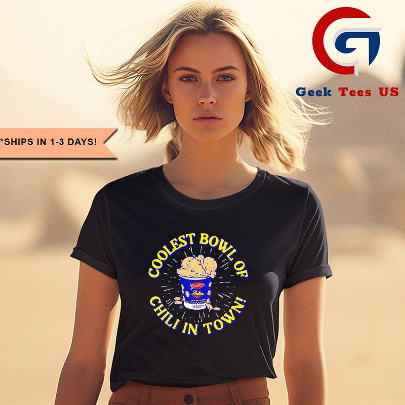 Coolest bowl of Chili in Town Graeters Skyline Ice Cream shirt Unisex , , , Long Sleeve Tee