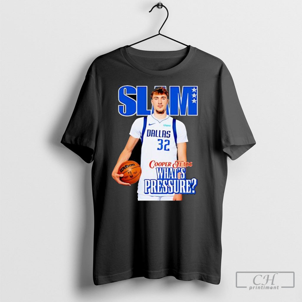 Cooper Flagg X Slam Dallas Mavericks Shirts