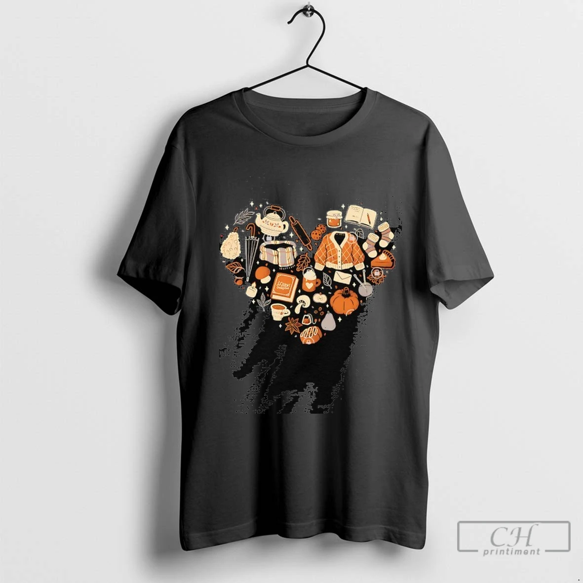 Cozy Autumn Heart