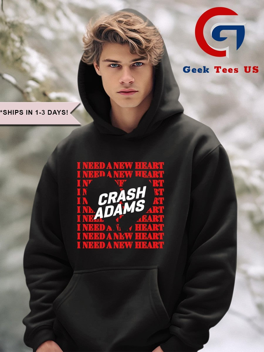 Crash adams I need a new heart shirt Unisex , , , Long Sleeve Tee