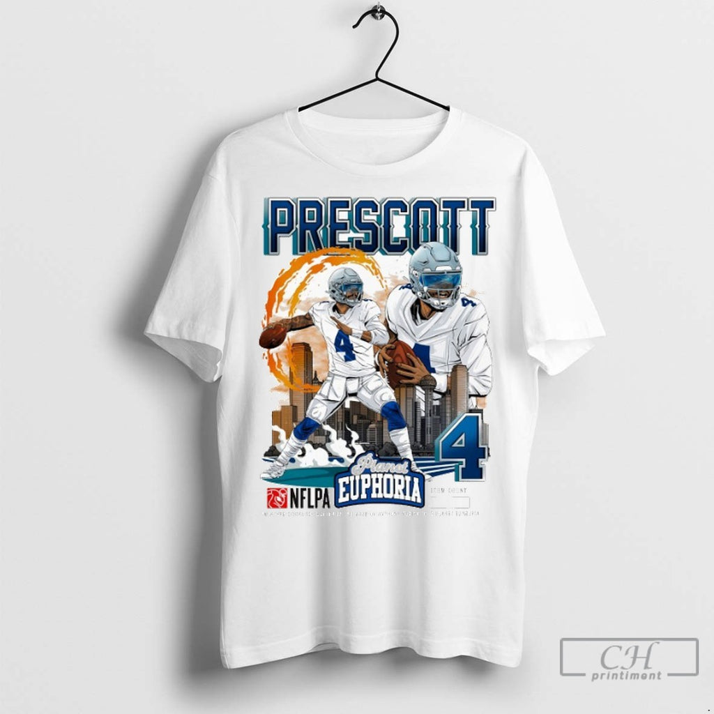 Dak Prescott Planet Euphoria T Shirt Jpg