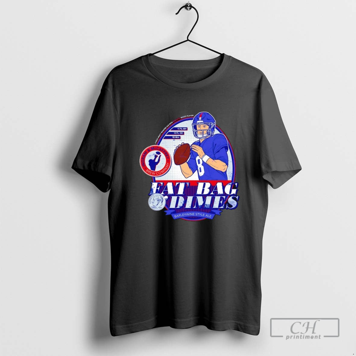Daniel Jones New York Giants Football Fat Bag Dimes