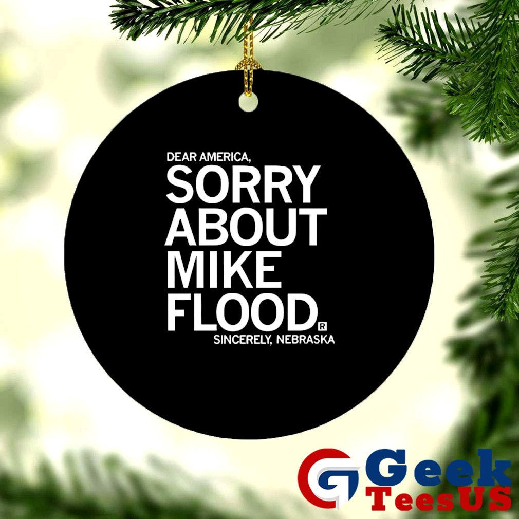 Dear America sorry about Mike Flood sincerely shirt Unisex , , , Long Sleeve Tee