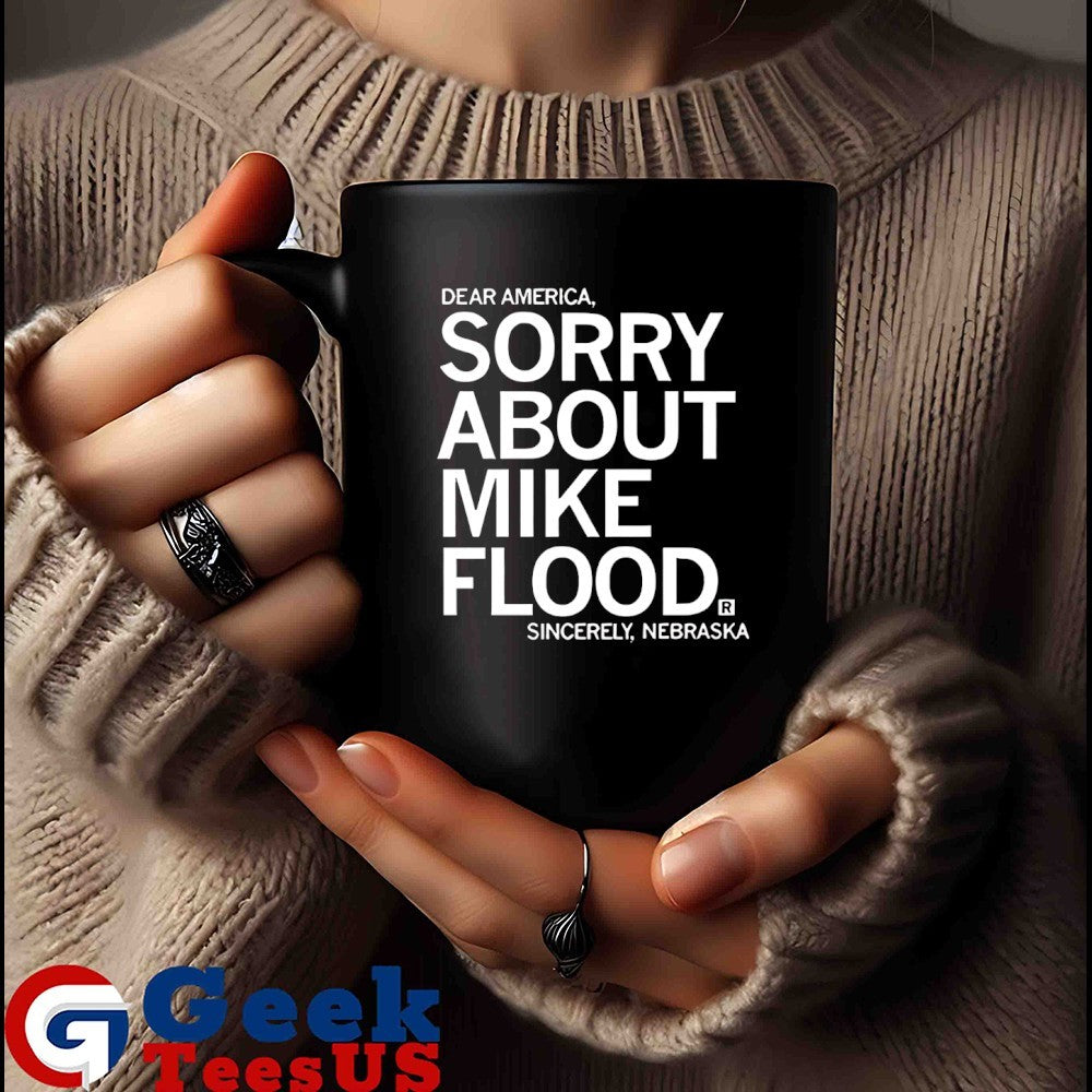 Dear America sorry about Mike Flood sincerely shirt Unisex , , , Long Sleeve Tee