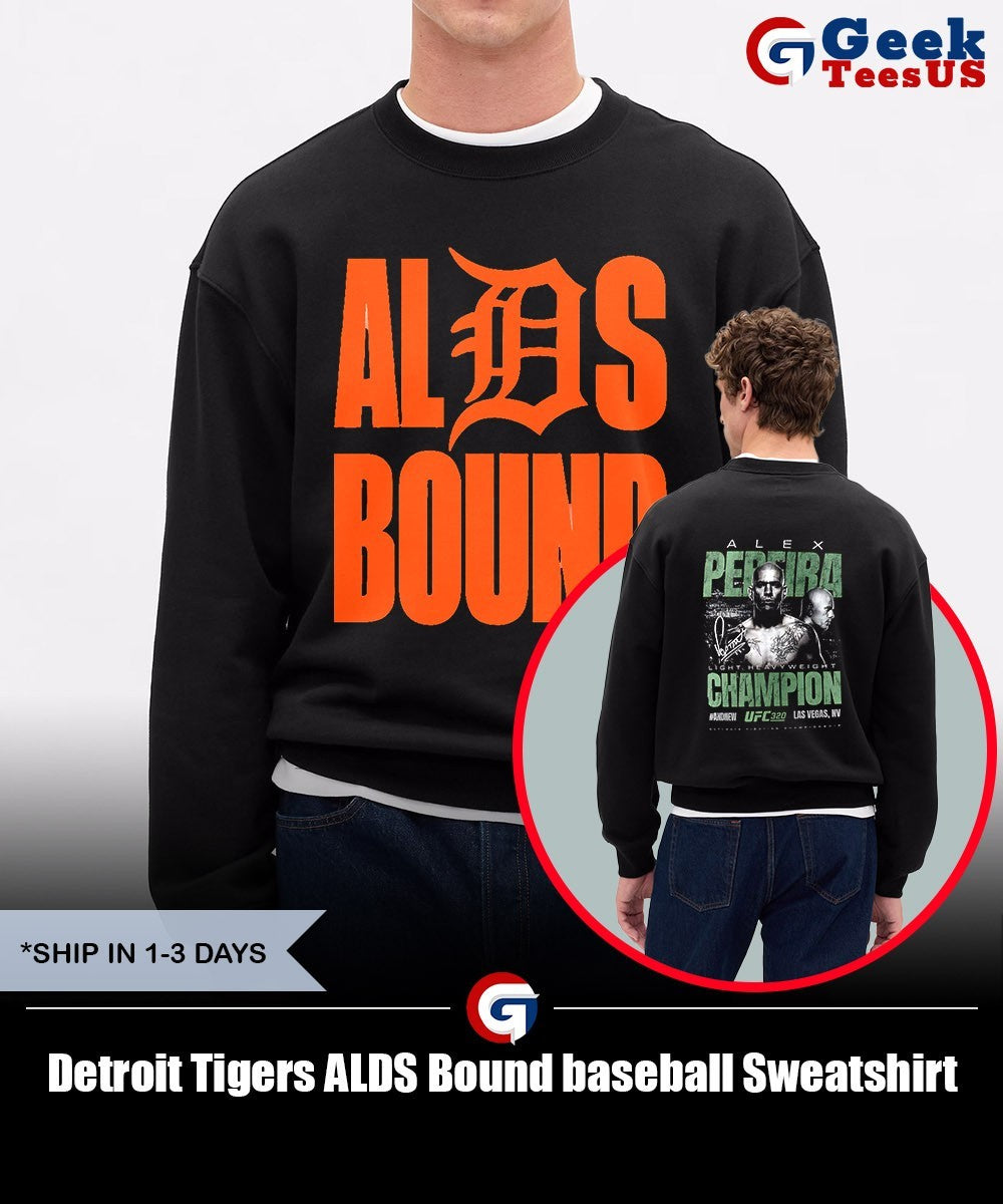 Detroit Tigers ALDS Bound baseball shirt Unisex , , , Long Sleeve Tee