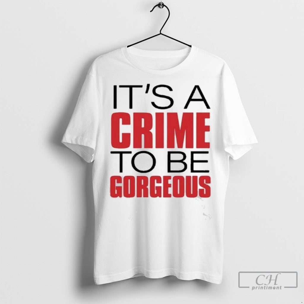Doja Cat Its A Crime To Be Gorgeous Ladies T Shirt Jpg
