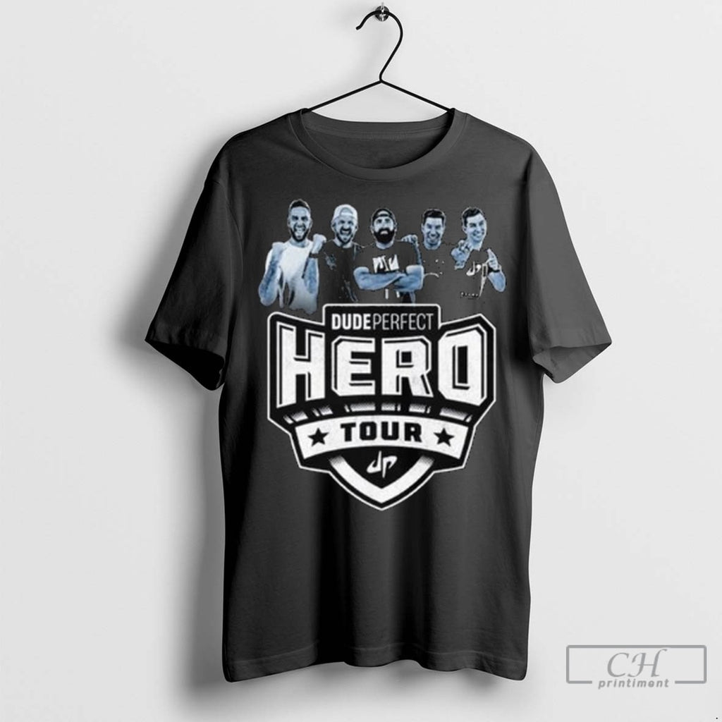 Dude Perfect Hero Tour Long Sleve T Shirt Jpg