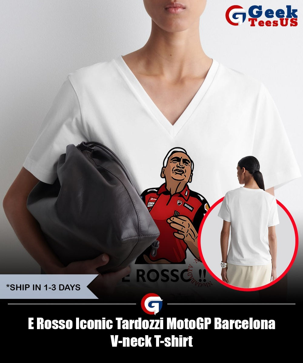 E Rosso Iconic Tardozzi MotoGP Barcelona shirt Unisex , , , Long Sleeve Tee