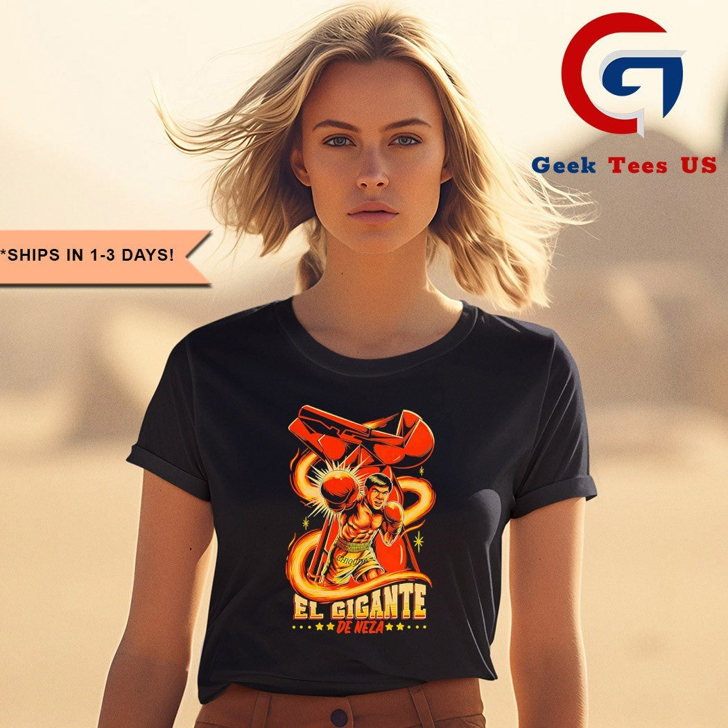 El Gigante de Neza Humberto González graphic shirt Unisex , , , Long Sleeve Tee