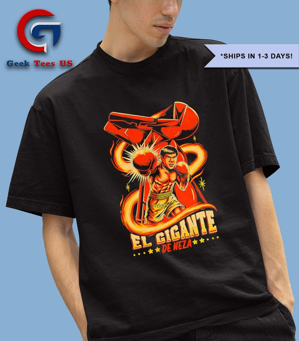 El Gigante de Neza Humberto González graphic shirt Unisex , , , Long Sleeve Tee