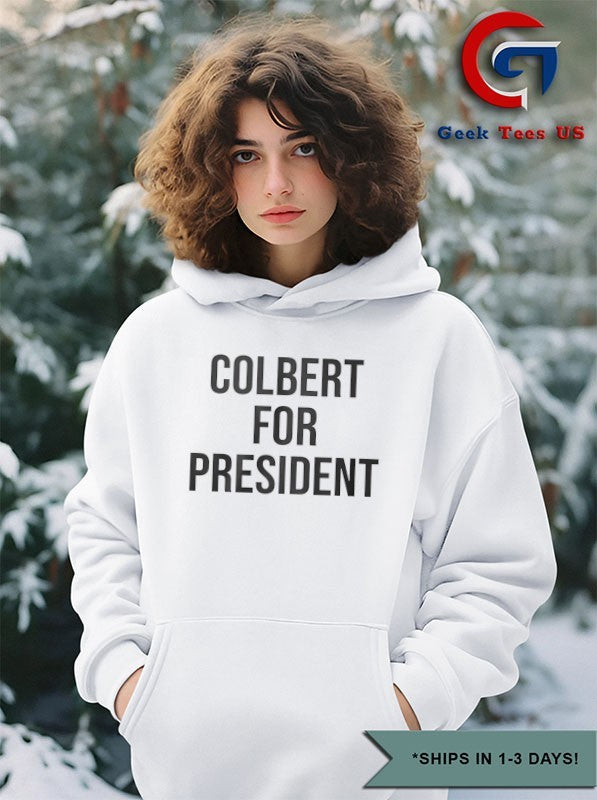 Emma Thompson wore Colbert For President shirt Unisex , , , Long Sleeve Tee