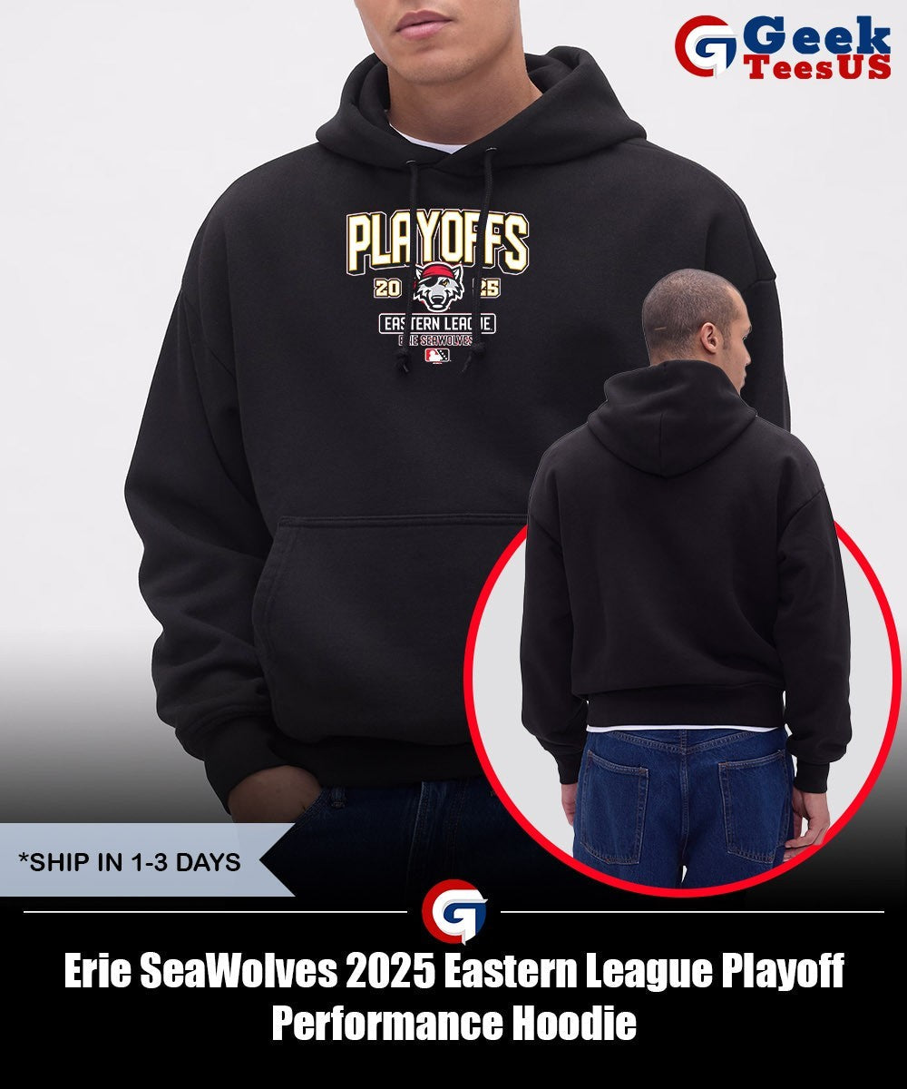 Erie SeaWolves 2025 Eastern League Playoff Performance shirt Unisex , , , Long Sleeve Tee