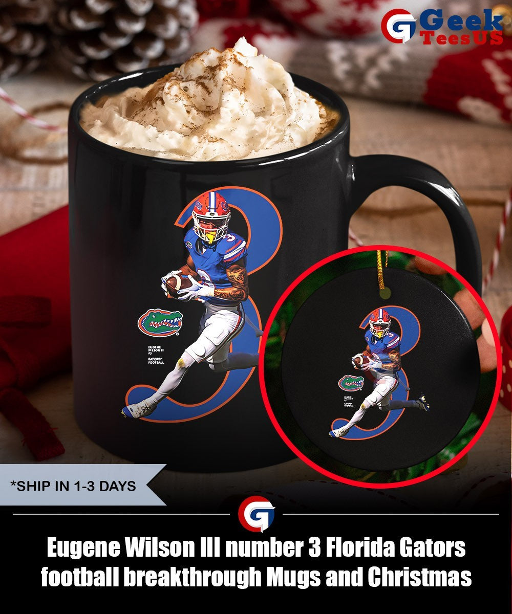 Eugene Wilson III number 3 Florida Gators football breakthrough shirt Unisex , , , Long Sleeve Tee