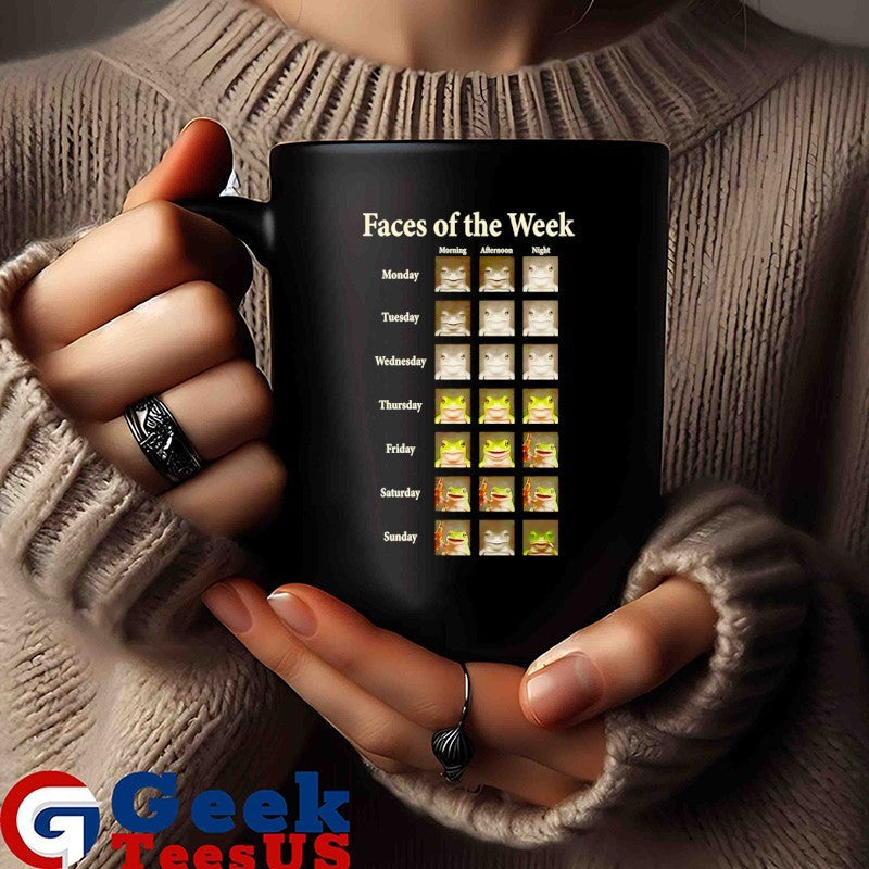 Faces of the Week shirt Unisex , , , Long Sleeve Tee