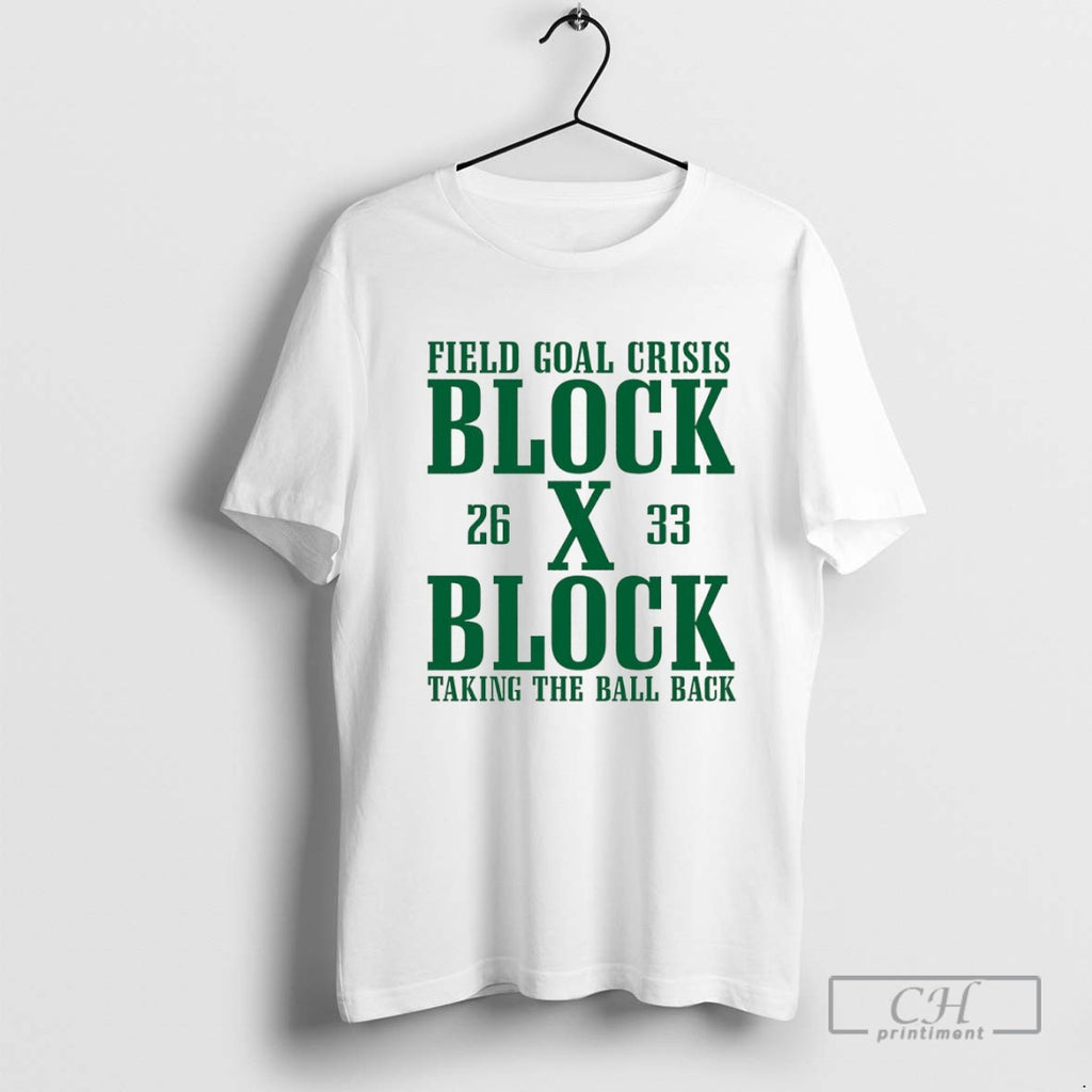 Field Goal Crisis Block X Block Taking The Ball Back
