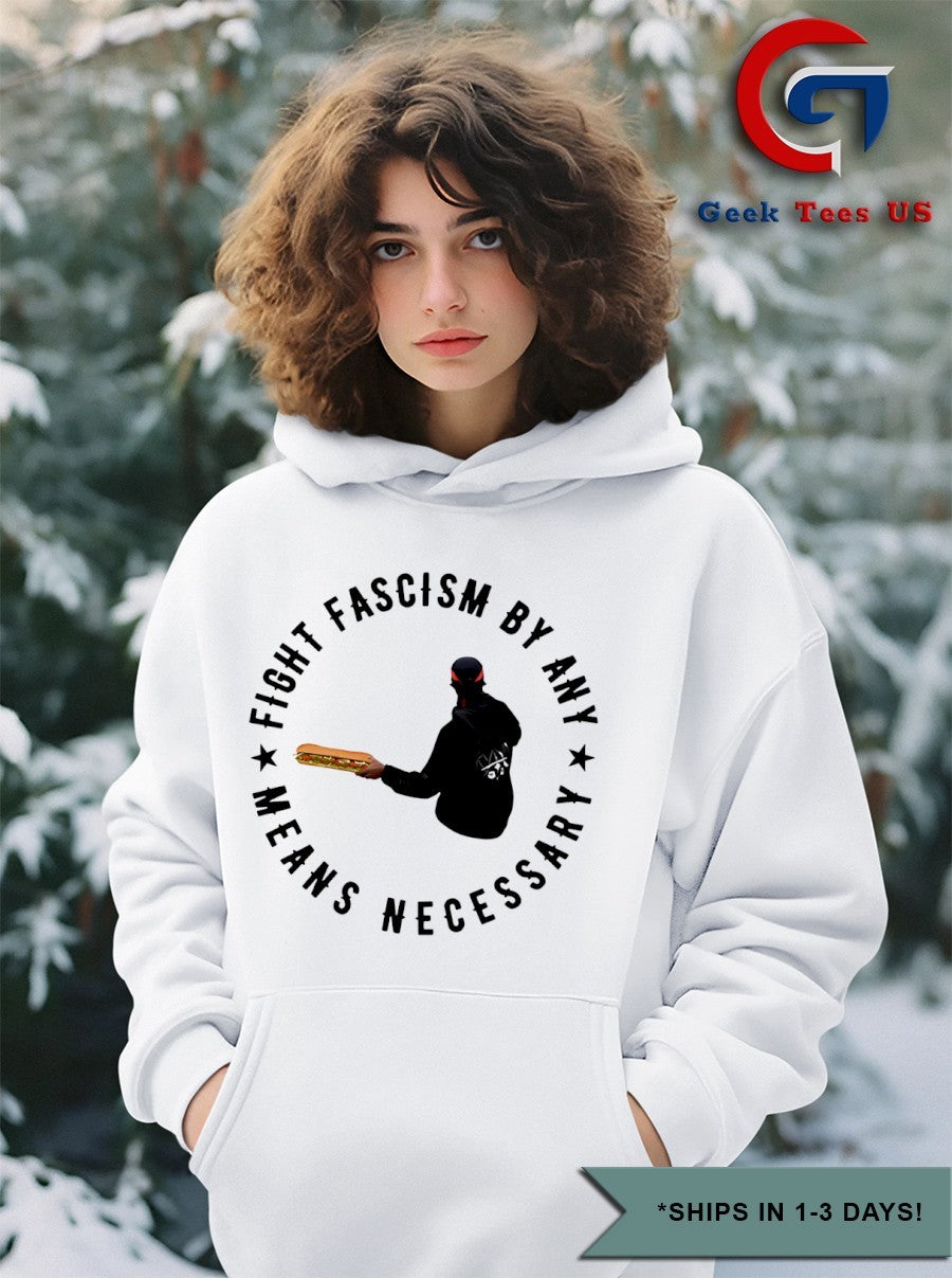 Fight fascism by any means necessary shirt Unisex , , , Long Sleeve Tee