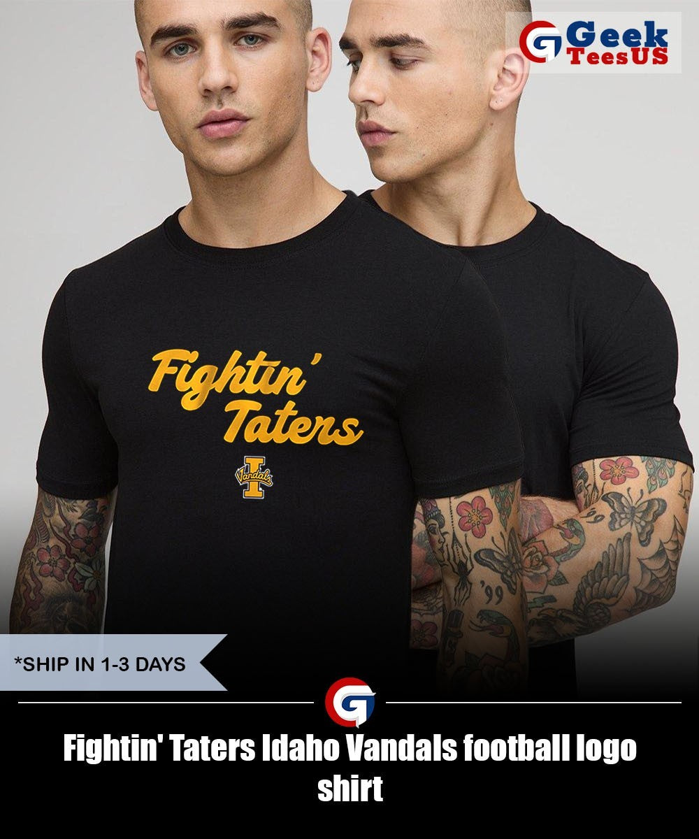 Fightin’ Taters Idaho Vandals football logo shirt Unisex , , , Long Sleeve Tee