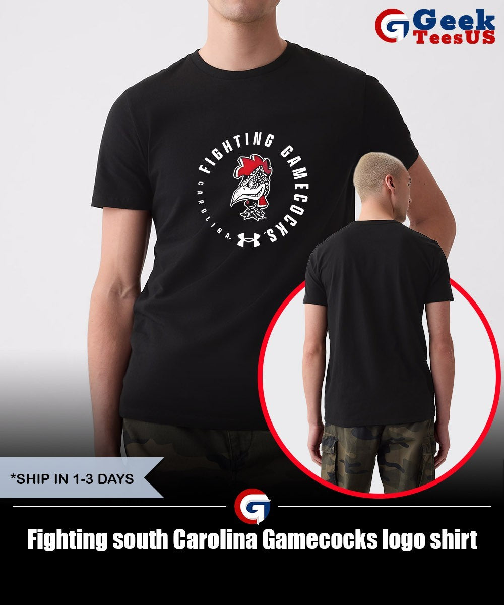 Fighting south Carolina Gamecocks logo shirt Unisex , , , Long Sleeve Tee