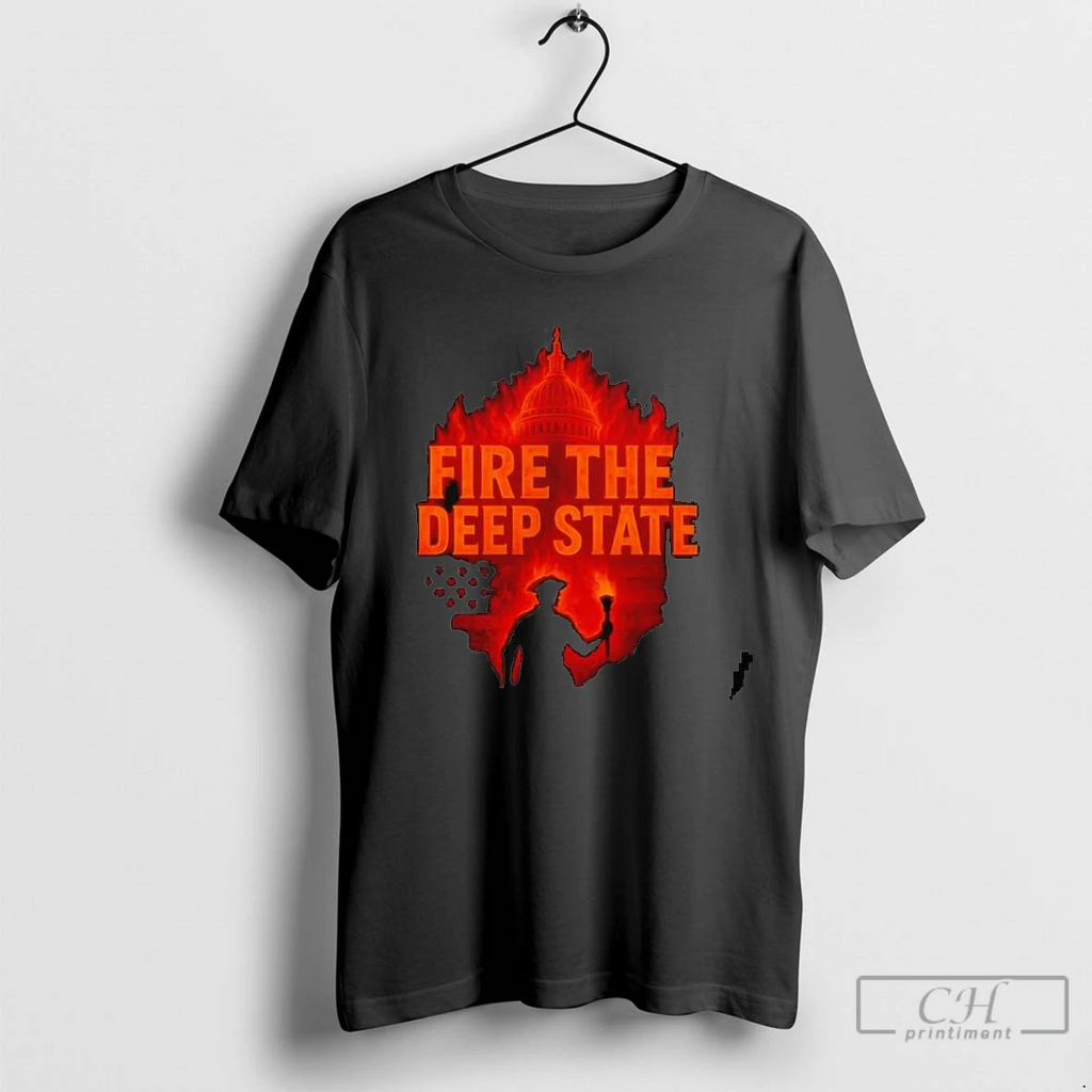 Fire The Deep State American Flag