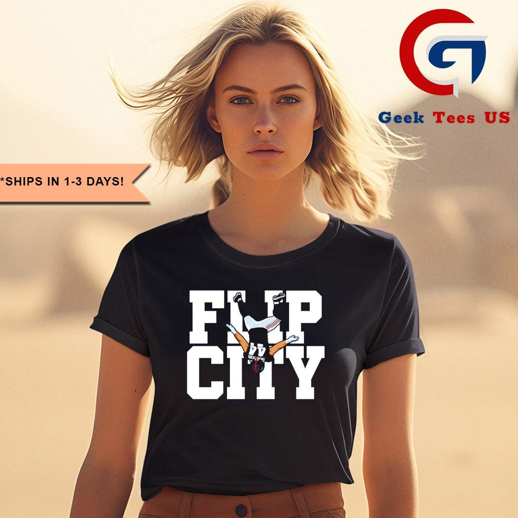 Flip City Cameron Skattebo New York Giants Football shirt Unisex , , , Long Sleeve Tee