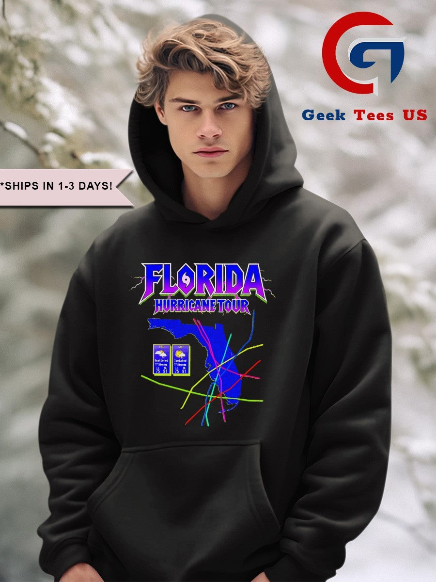 Florida Hurricane Tour shirt Unisex , , , Long Sleeve Tee