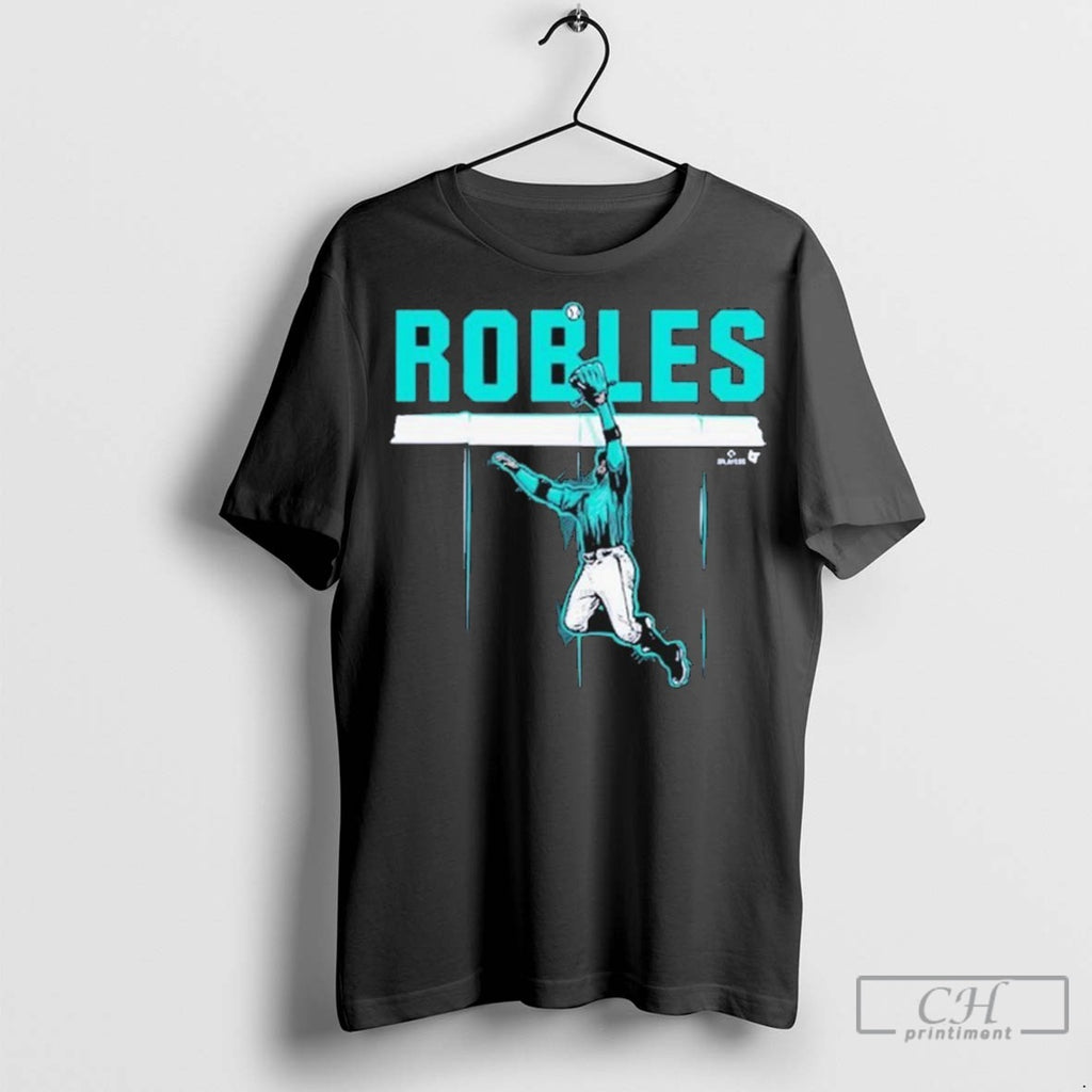 Flying Victor Robles Seattle Mariners T Shirt Jpg