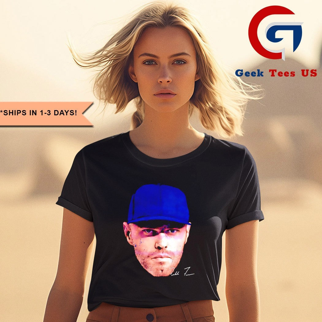 Freddie Freeman Los Angeles Dodgers Baseball headshot signature shirt Unisex , , , Long Sleeve Tee