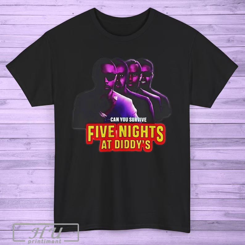 Funny Five Nights At Diddys House Tee