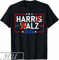 Funny Harris Walz 24 Harry Balz 2024 Meme Democratics Vote T Shirts