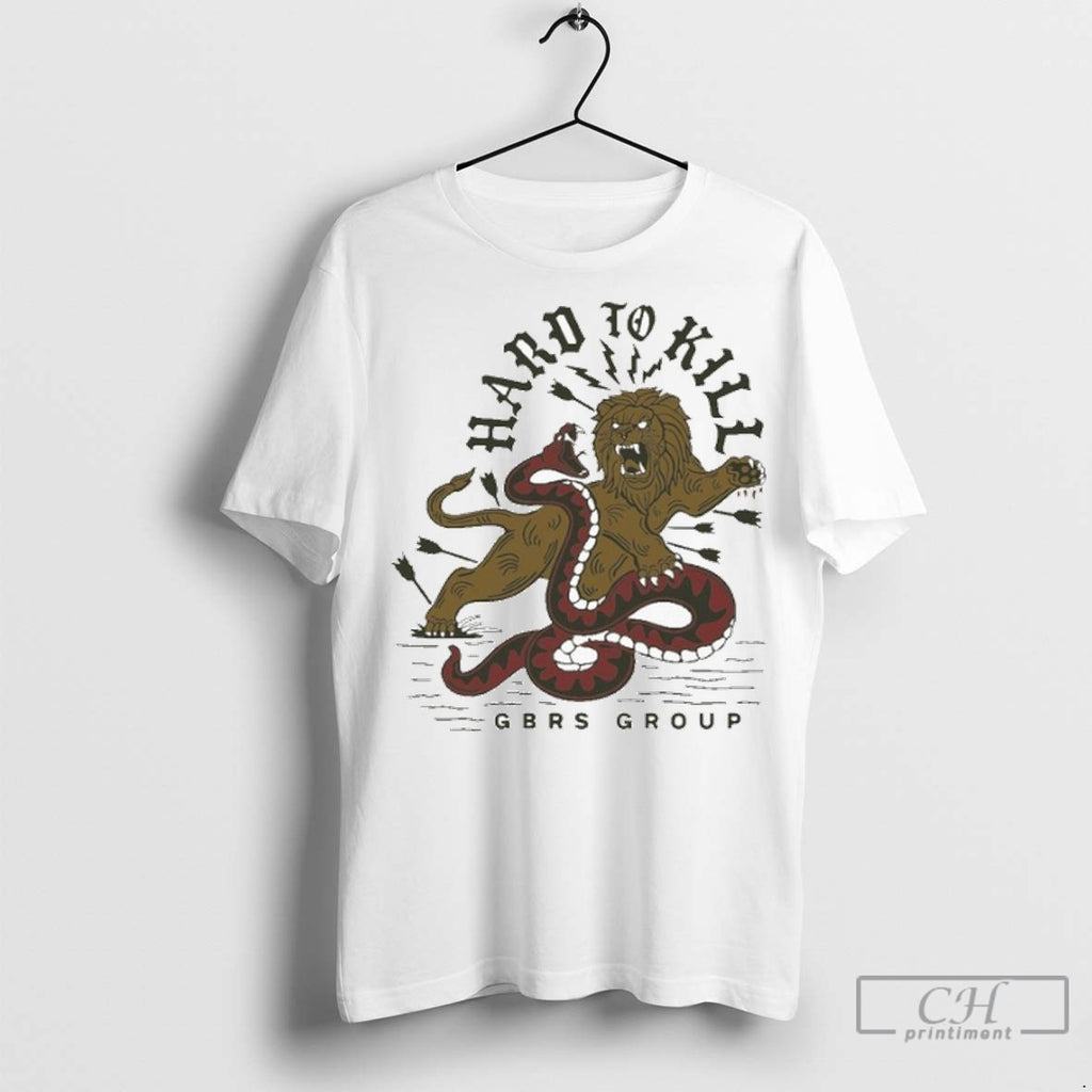 Gbrs Group Hard To Kill Lion Snake T Shirt Jpg