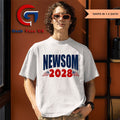 Gavin Newsom 2028 President 48 shirt Unisex , , , Long Sleeve Tee