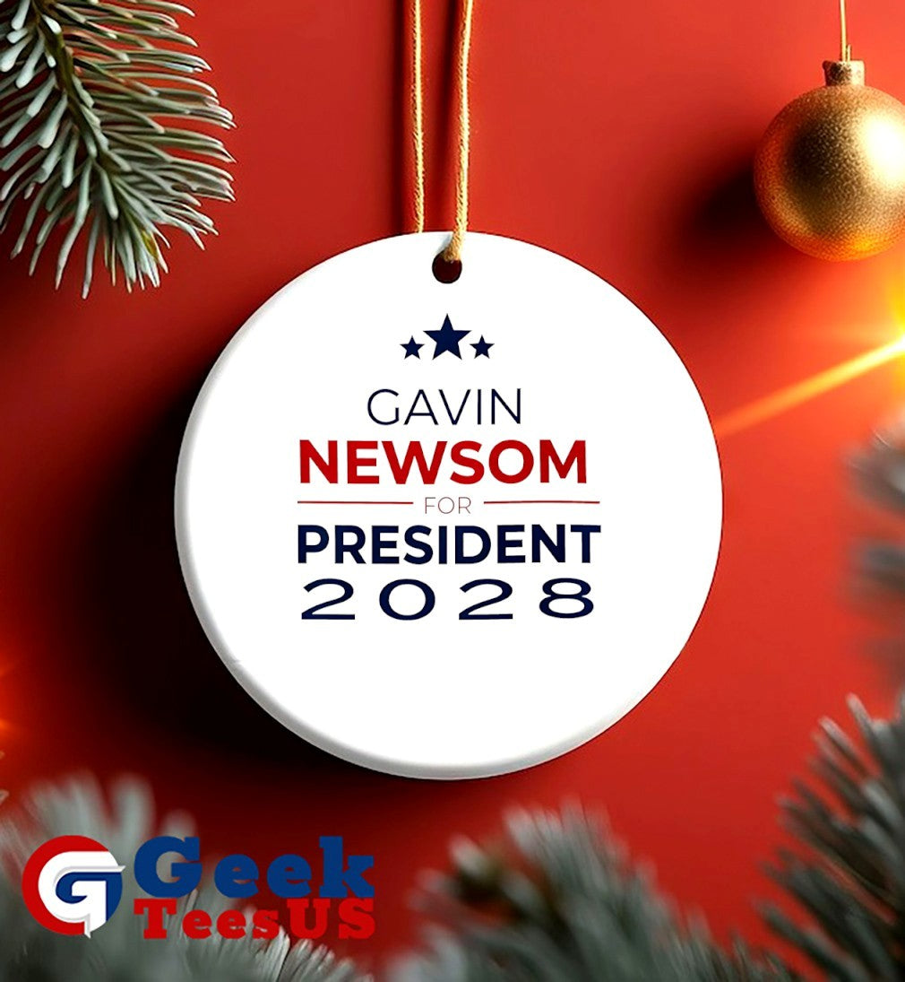 Gavin Newsom 2028 President shirt Unisex , , , Long Sleeve Tee