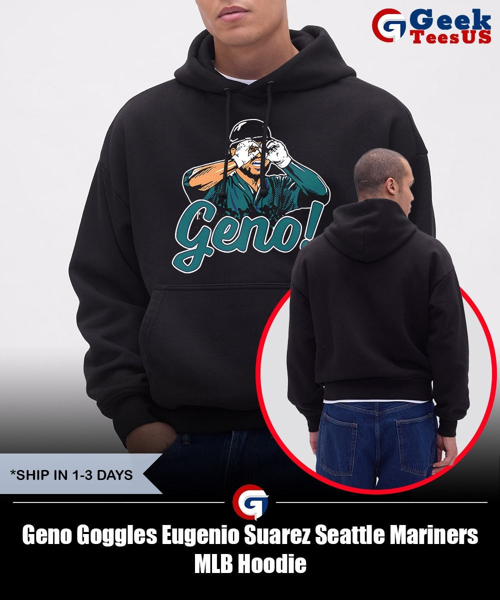Geno Goggles Eugenio Suarez Seattle Mariners MLB shirt Unisex , , , Long Sleeve Tee