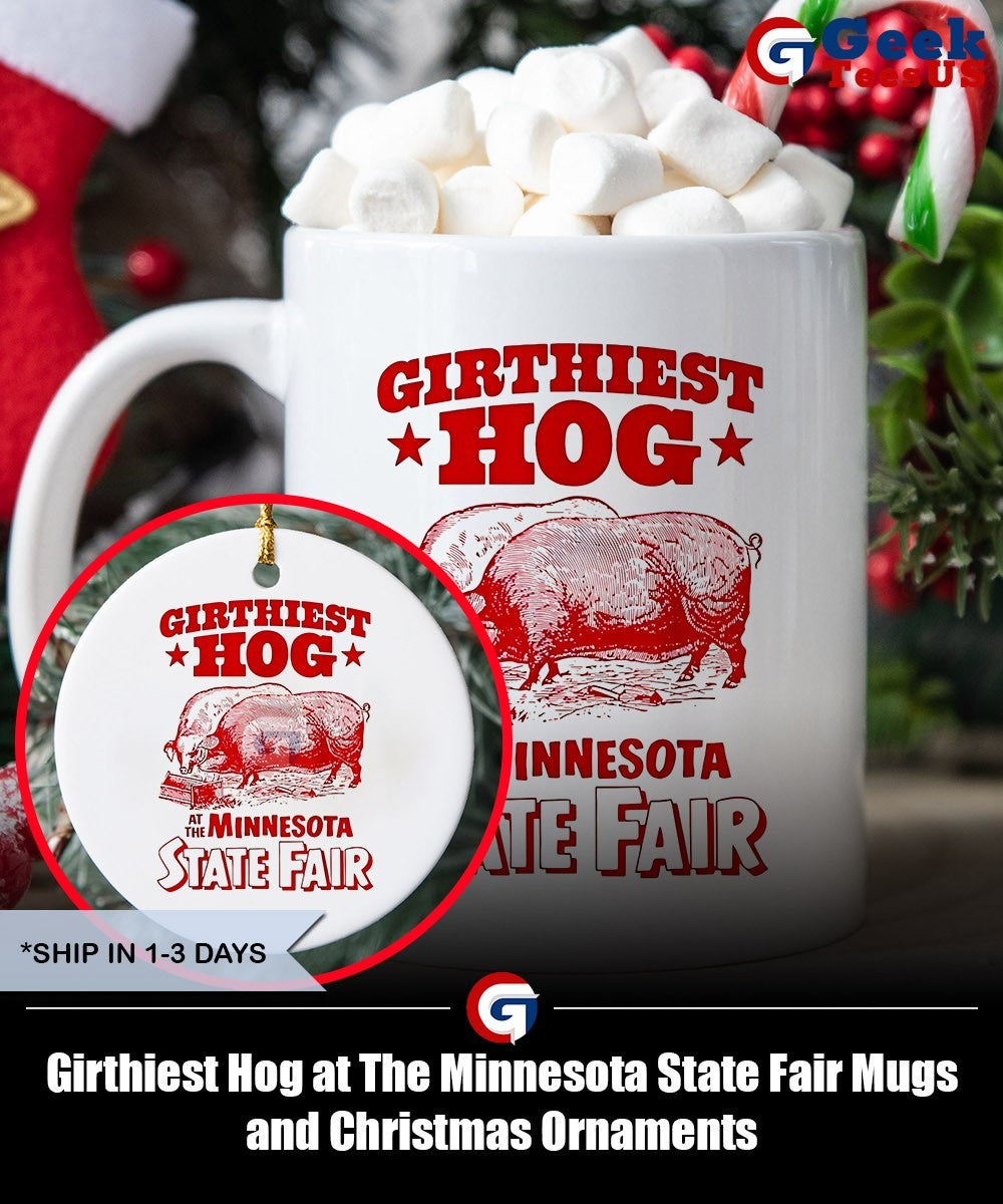 Girthiest Hog at The Minnesota State Fair Unisex , , , Long Sleeve Tee